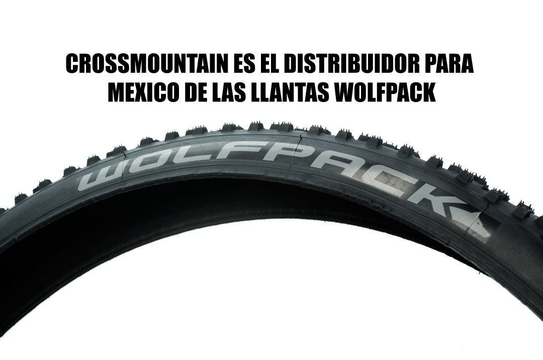 Crossmountain es el distribuidor para Mexico de las llantas WOLFPACK