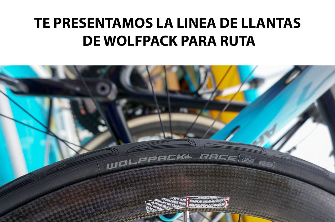 Te presentamos la linea de llantas para carretra de WOLFPACK