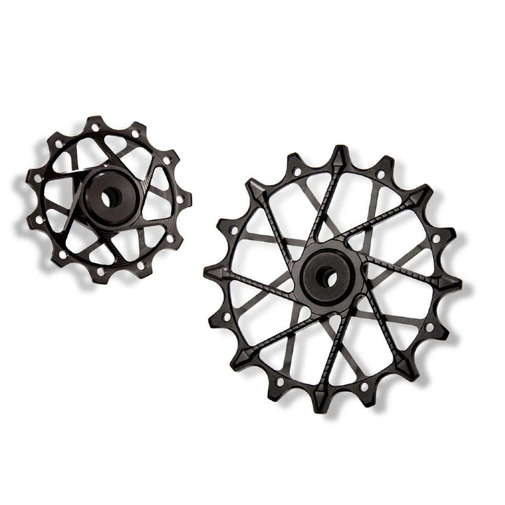 Poleas para cambio trasero Shimano | 11T + 16T (11 vel. con jaula garbaruk)