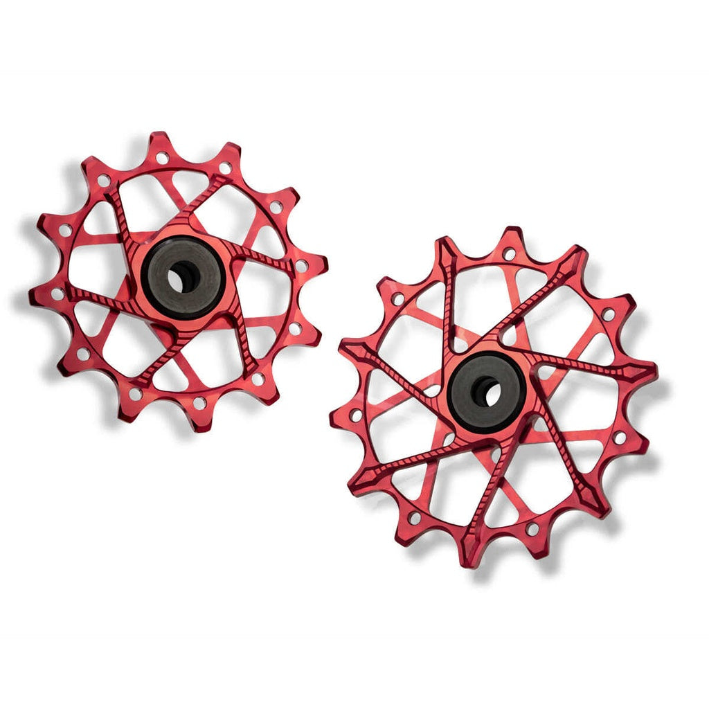 Poleas para cambio trasero SRAM | 12T + 16T (11/12 vel. con jaula garbaruk)