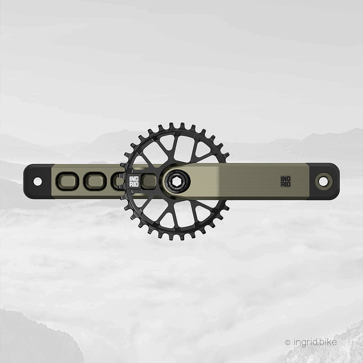 Ingrid Crankset CRS-G2 GRAVITY TITANIUM (Incluye Herramienta)