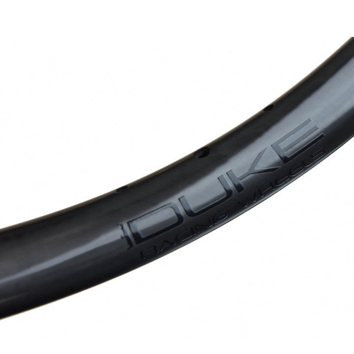 DUKE Juego de Aros Fury Jack SLS4 6TERS 33 / 30 :: 29'' 28H Asimétrico Carbón