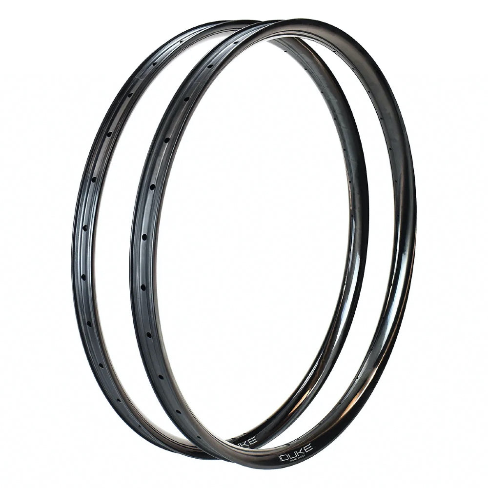 DUKE Juego de Aros Fury Jack SLS2 6TERS 32 / 29 :: 29'' 28H Asimétrico Carbon