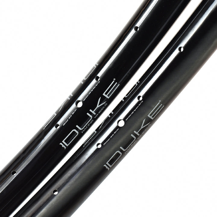 DUKE Juego de Aros Fury Jack SLS2 6TERS 32 / 29 :: 29'' 28H Asimétrico Carbon