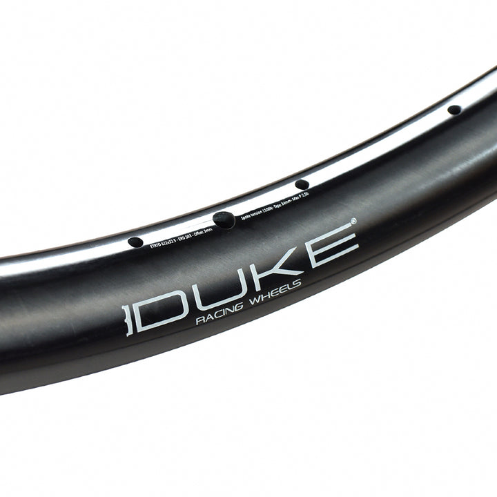 DUKE Juego de Aros Fury Jack SLS2 6TERS 32 / 29 :: 29'' 28H Asimétrico Carbon