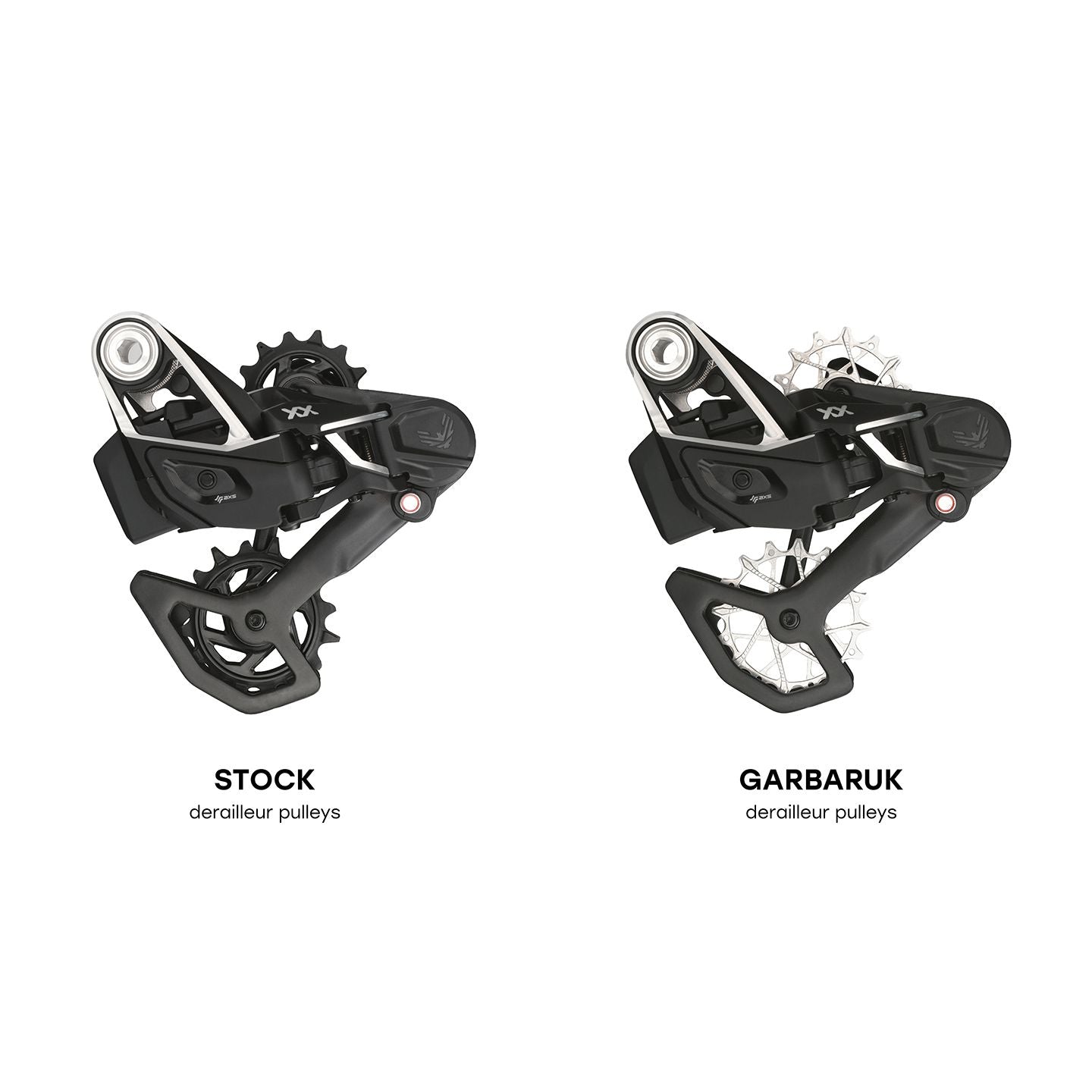 GARBARUK Rear Derailleur Pulleys | 14T + 16T (for SRAM Eagle Transmission with original cage)