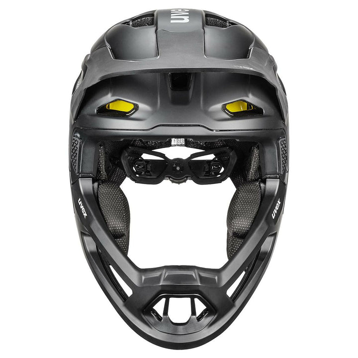 Casco Uvex Revolt MIPS · all black matt