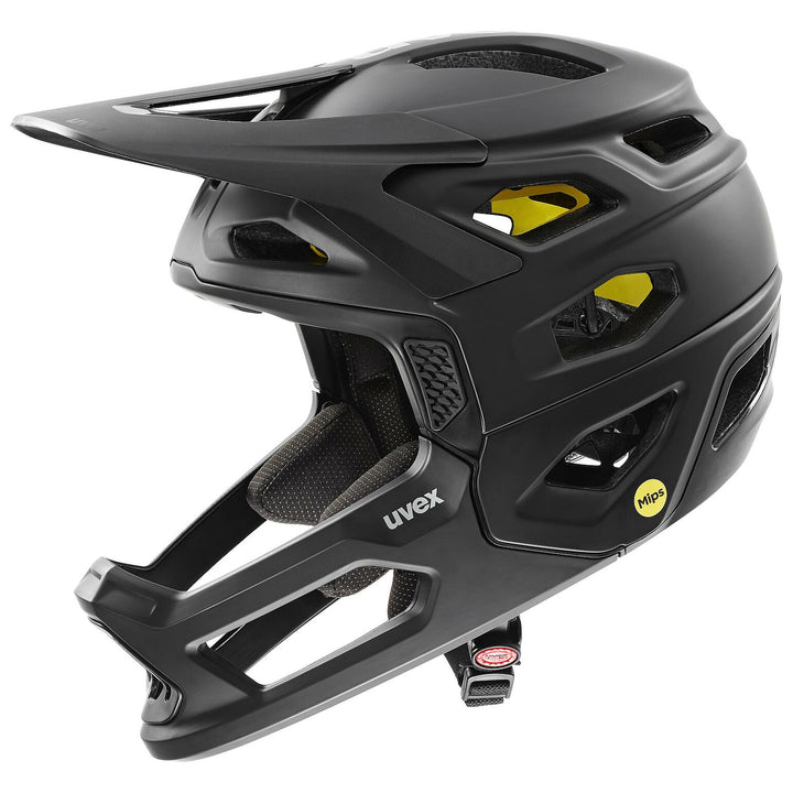 Casco Uvex Revolt MIPS · all black matt