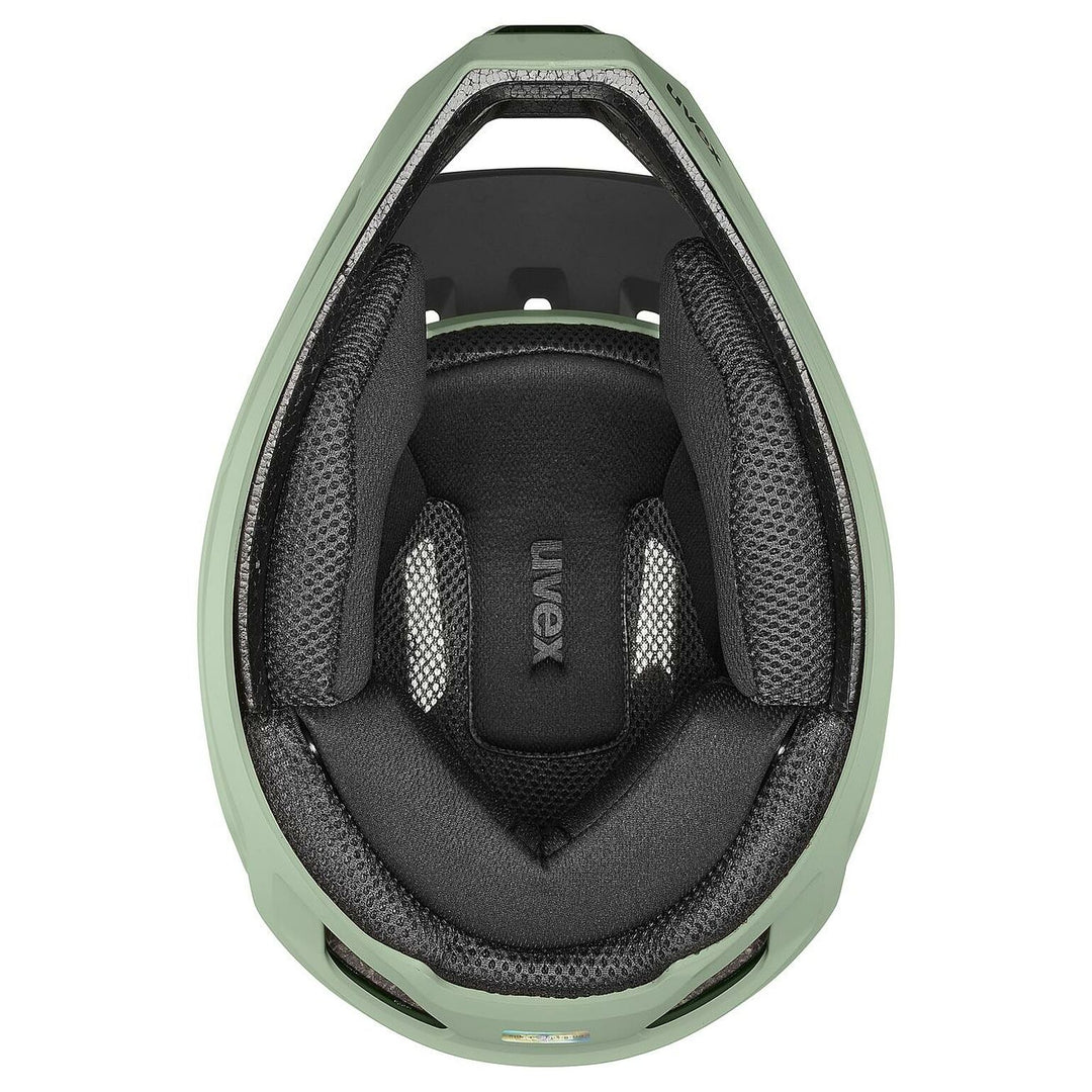 Casco Uvex Ravage · moss green – black matt