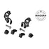 Handlebar clamp Shiftmix 1+2, left, for Shimano I-Spec I+II, black (PU = 1 piece)