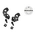 Handlebar clamp Shiftmix 3, left, for SRAM Matchmaker® shifters, black (PU = 1 piece)