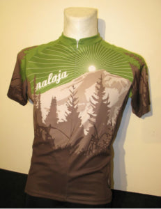 MALOJA Bike Shirt 1/2 - Forest - wood/leaf - M