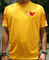 MALOJA Freeride Shirt 1/2 - 4 Speed - saffron - L