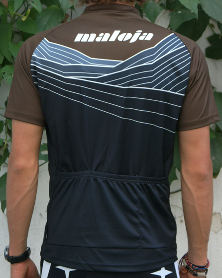 MALOJA Bike Shirt 1/2 - Delta - Wood - S
