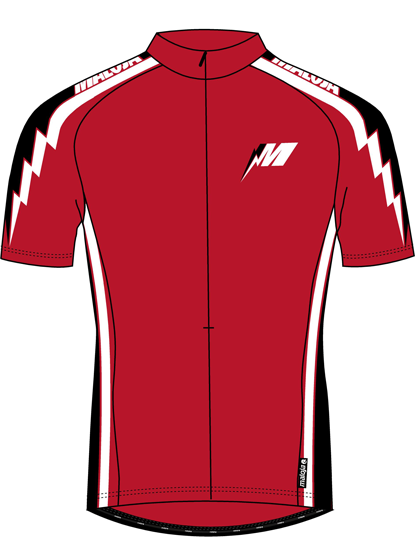 MALOJA Bike Shirt 1/2 - Brenner - cranberry - S