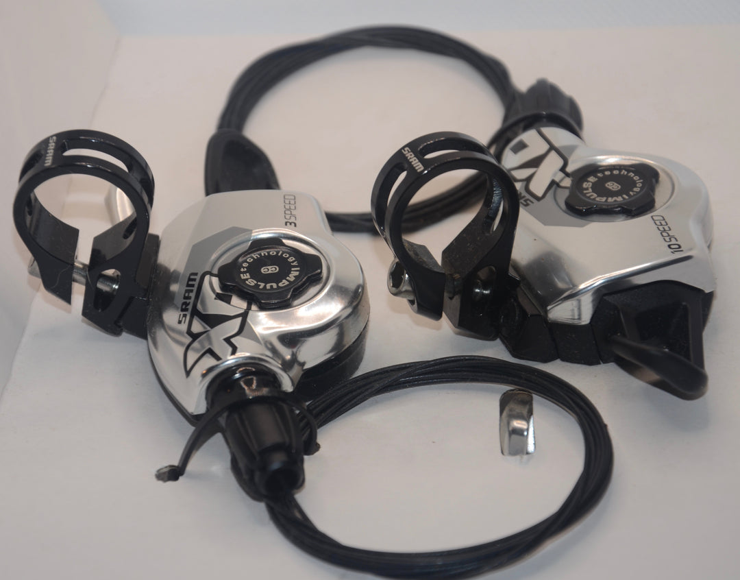 SRAM Set Palancas de Mando MTB X.0 3X10. Plata