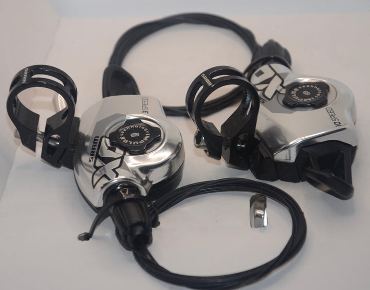 SRAM Set Palancas de Mando MTB X.0 3X10. Plata