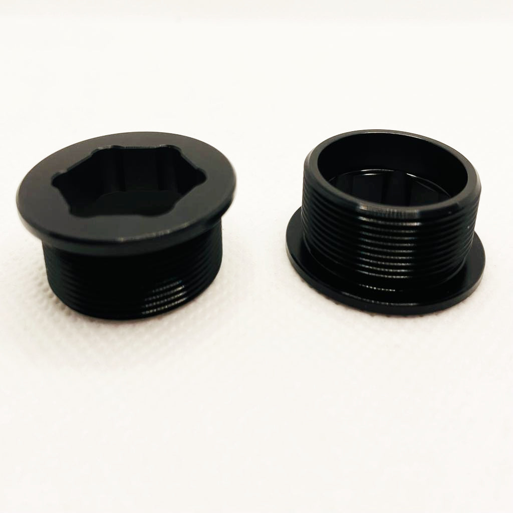 TUNE SMART FOOT Lock Nut M17, Aluminium, Black