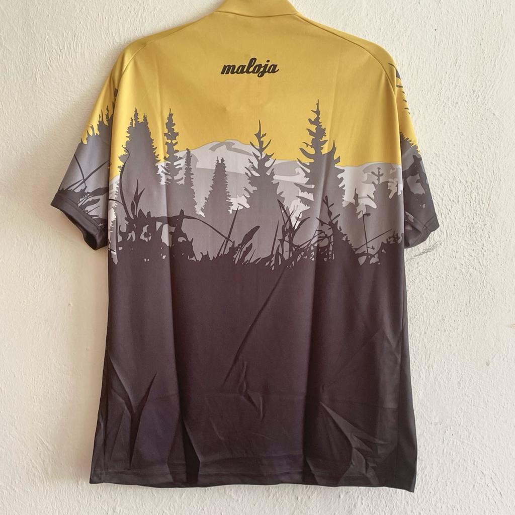 MALOJA Freeride Shirt 1/2 - Forest - black - L
