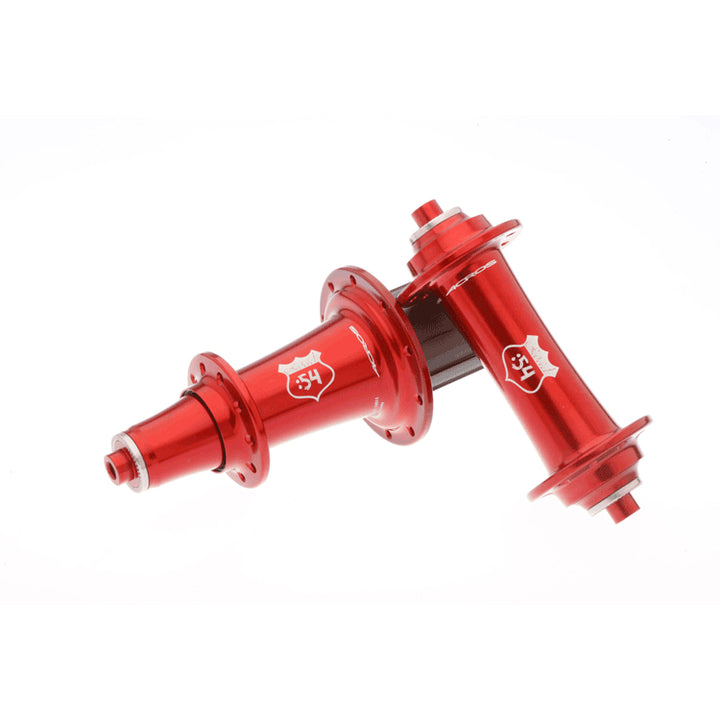 ACROS Buje Delantero Road 54 28H Roja de Acero Inoxidable