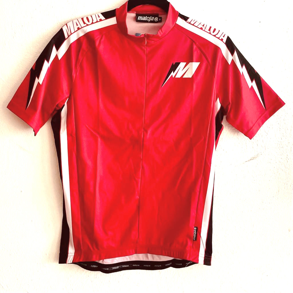 MALOJA Bike Shirt 1/2 - Brenner - cranberry - S