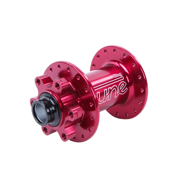 TUNE Juego de Ruedas de Carbon Black Burner XC 29" - King 15, Kong X-12, Rojo 100/142 XD