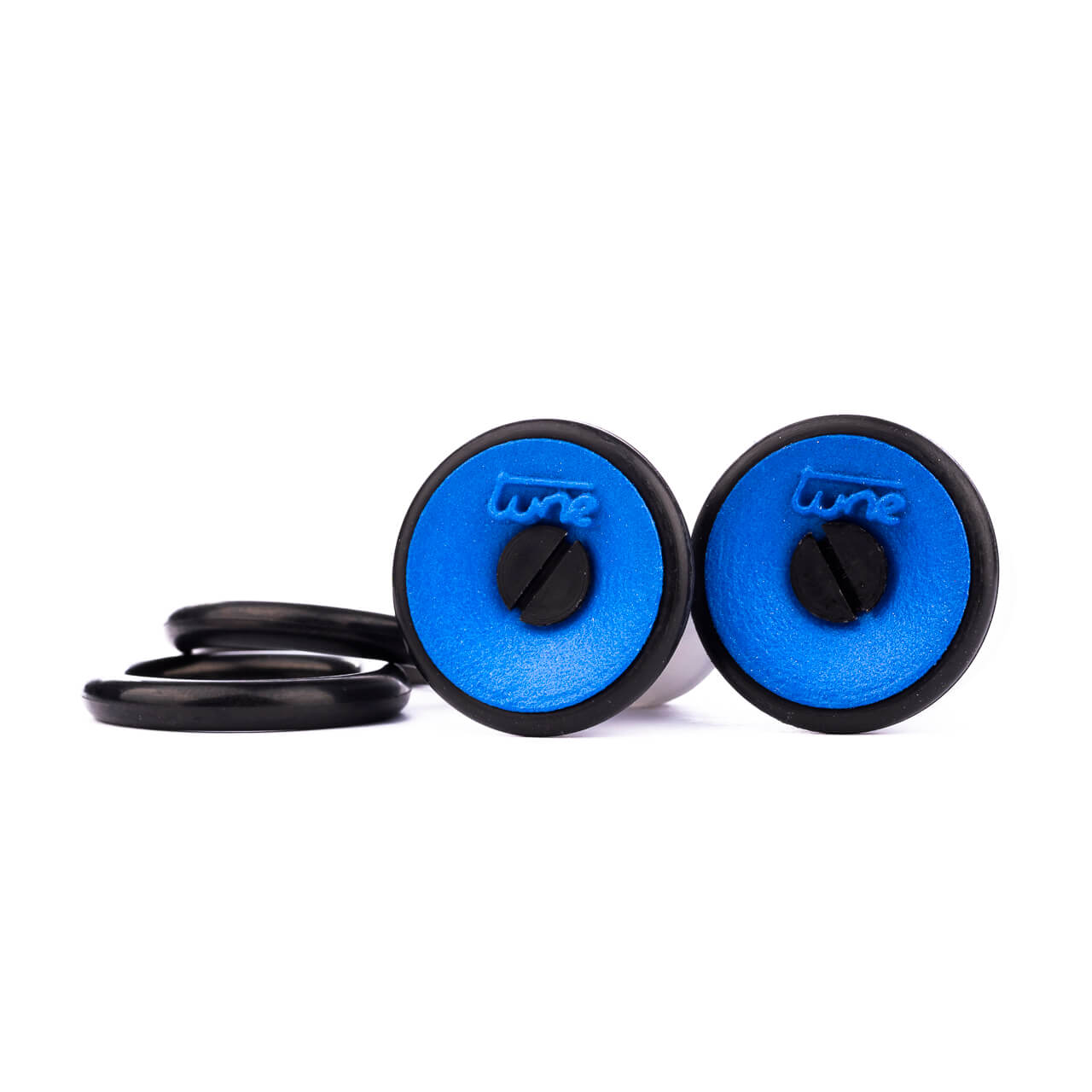 TUNE Fuseplugs tapones de manubrio, azul